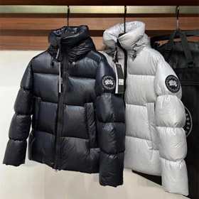 Canada Goose new high-end down jacket short shiny-4313