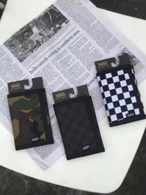 VANS Velcro vertical tri-fold canvas sports wallet-5991  